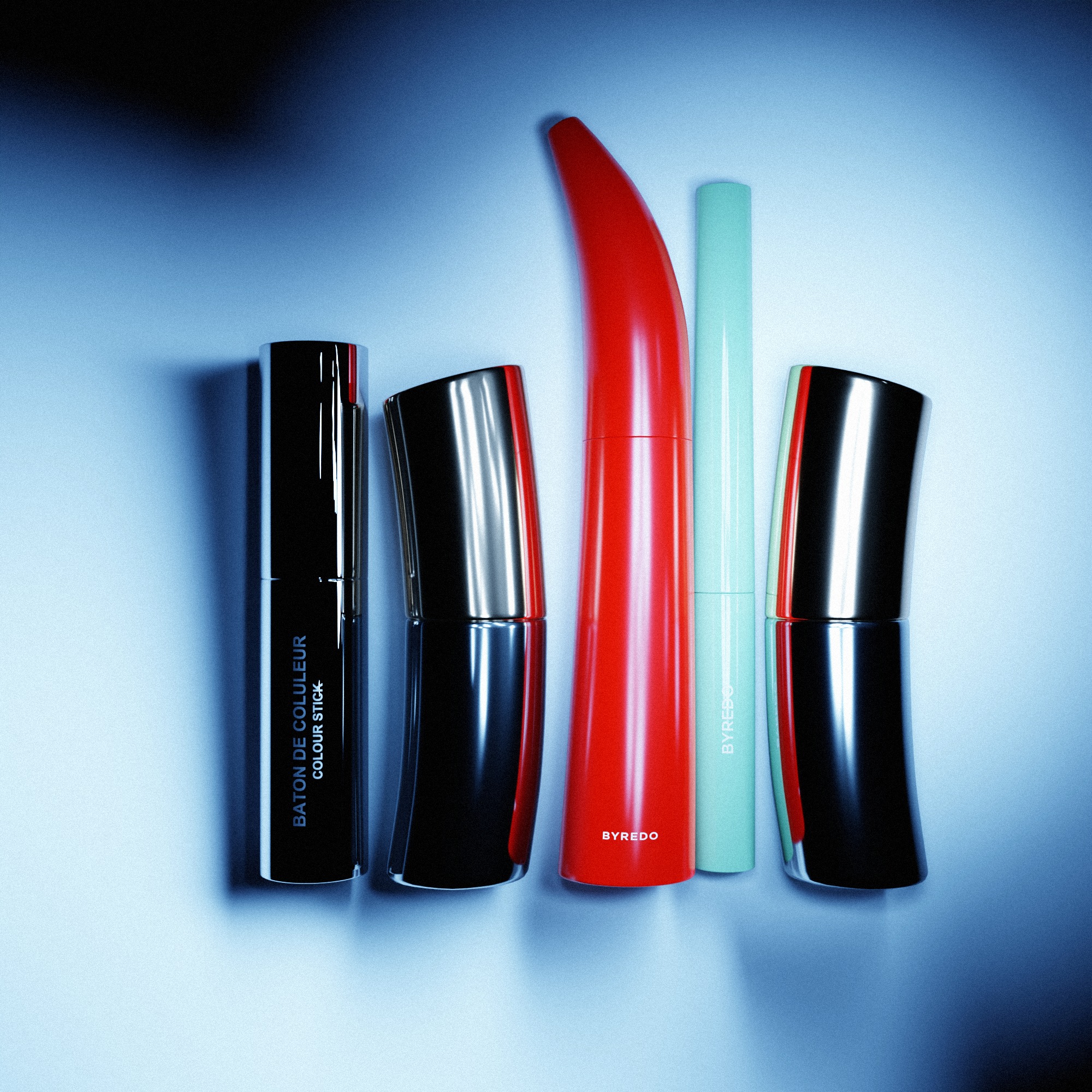 Byredo Parfum — 3D-Render von view of marquis